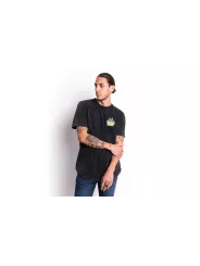 T-Shirt Moto Wolf Fade Out - John Doe