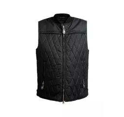 Chaqueta de moto encerada sin mangas Lowride - John Doe