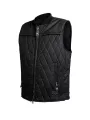Veste Moto Ciré Sans Manche Lowride - John Doe