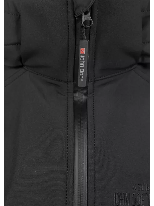 Veste Moto Softshell 2 In 1 - John Doe