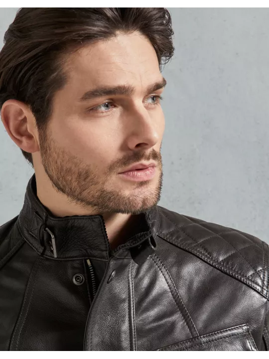 Blouson Moto Cuir Turner Jacket - Belstaff