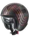 Casque Vintage Platinum Carbon Ex Red Chromed Bm - Premier