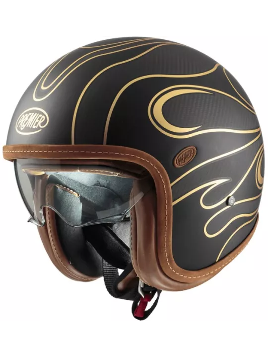 Casco Bm Vintage Platinum Carbon Fr Gold Chromed - Premier