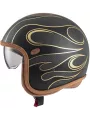 Casque Vintage Platinum Carbon Fr Gold Chromed Bm - Premier