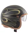 Casque Vintage Platinum Carbon Fr Gold Chromed Bm - Premier