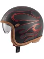 Helm Vintage Platinum Carbon Fr Red Chromed Bm - Premier