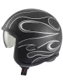 Casque Vintage Platinum Carbon Fr Silver Chromed Bm - Premier