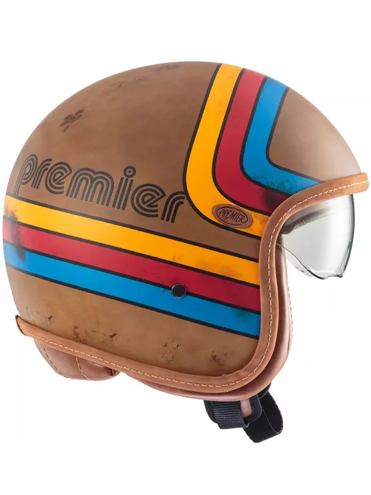 Capacete Vintage Platinum Bos Ex Bm - Premier