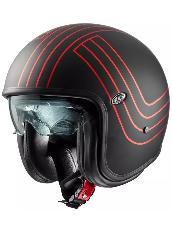 Vintage Helm Ex Red Chromed Bm - Premier