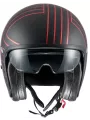 Casque Vintage Ex Red Chromed Bm - Premier