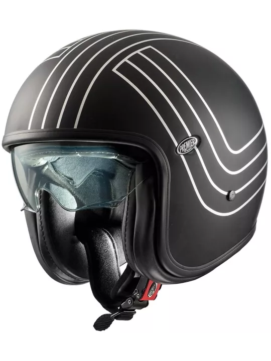 Casco Vintage Ex Argento Cromato Bm - Premier