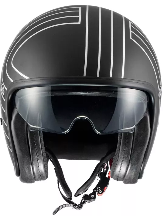 Casque Vintage Ex Silver Chromed Bm - Premier