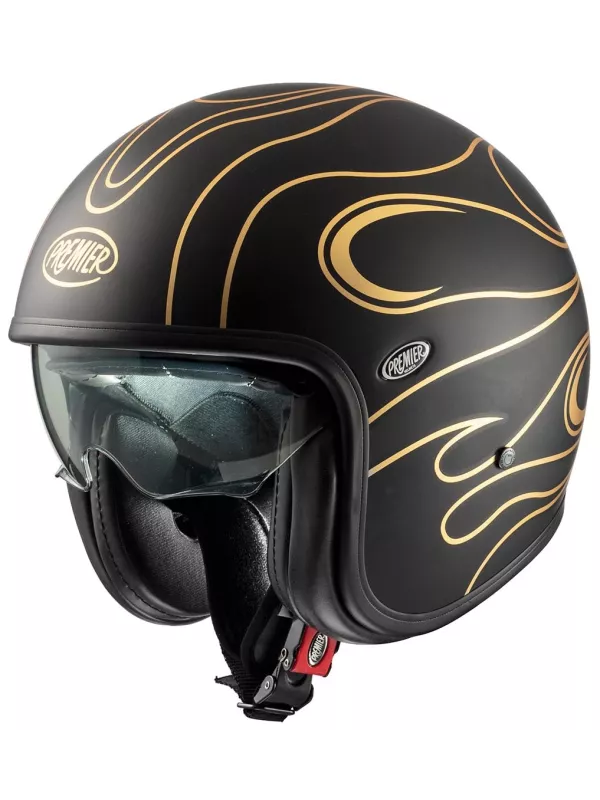 Casque Vintage Fr Gold Chromed Bm - Premier