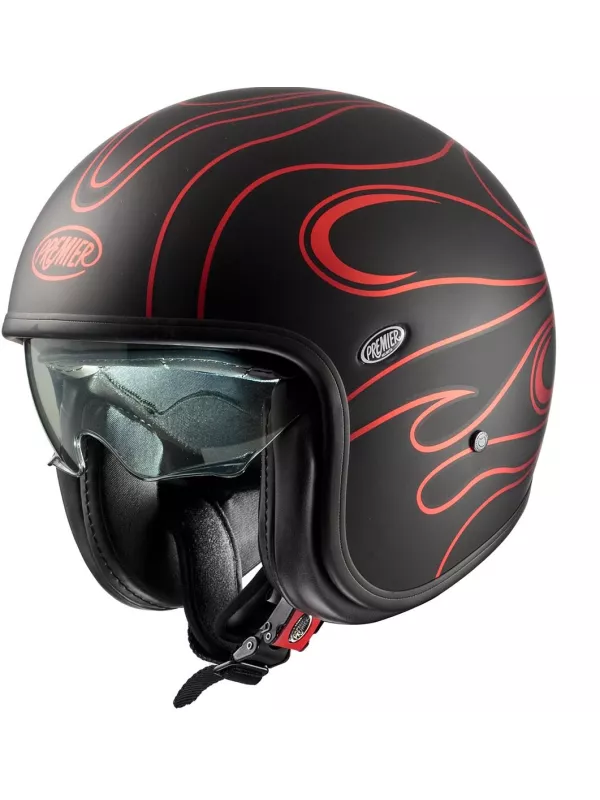Vintage Helm Fr Red Chromed Bm - Premier