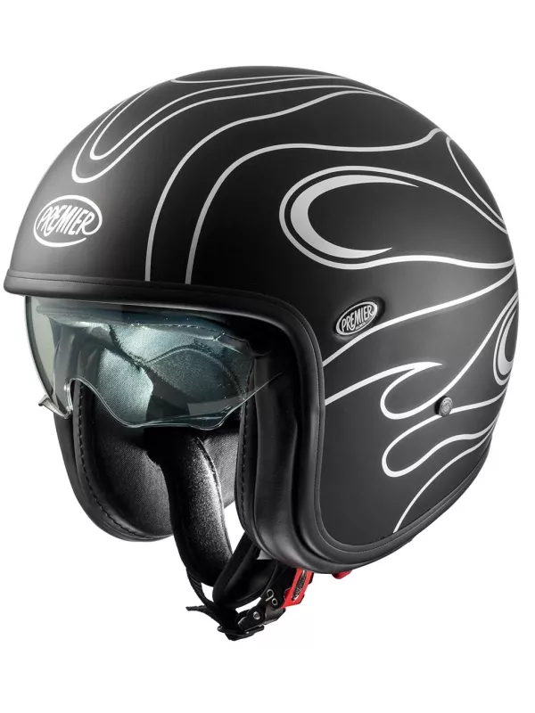 Casque Vintage Fr Silver Chromed Bm - Premier