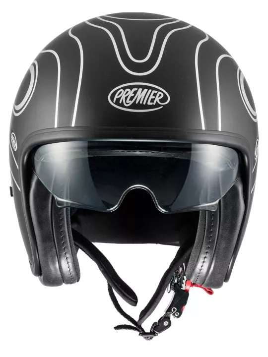 Casque Vintage Fr Silver Chromed Bm - Premier
