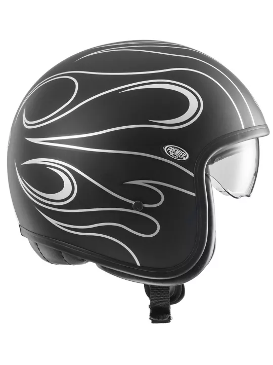 Casque Vintage Fr Silver Chromed Bm - Premier