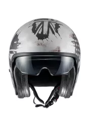 Casco d'epoca Nt Old Style Argento Bm - Premier