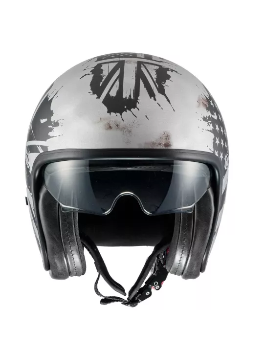 Casco d'epoca Nt Old Style Argento Bm - Premier
