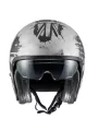 Casco d'epoca Nt Old Style Argento Bm - Premier
