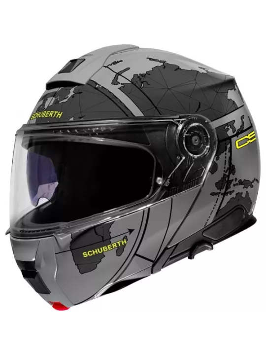 C5 Ece Globe Grey Helmet - Schuberth