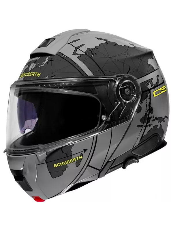 Casco C5 Ece Globe Gris - Schuberth