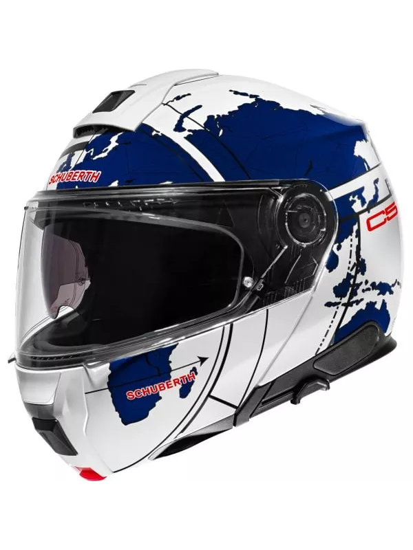 Casco C5 Ece Globe Azul - Schuberth