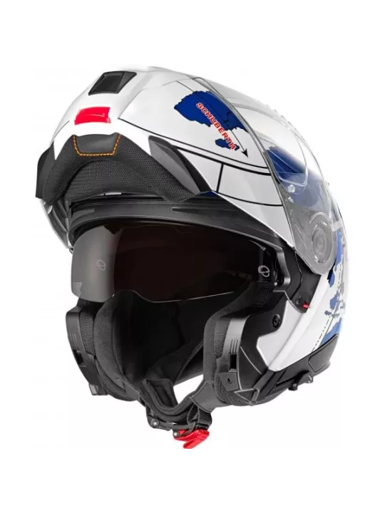 C5 Ece Globe Blue Helmet - Schuberth