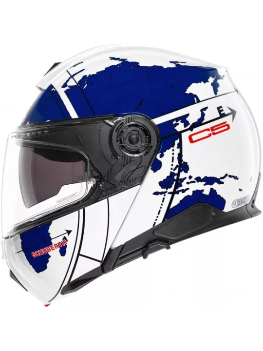 Casco C5 Ece Globe Azul - Schuberth