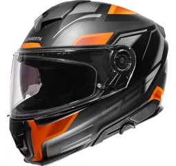 S3 Ece Storm Orange Helmet - Schuberth