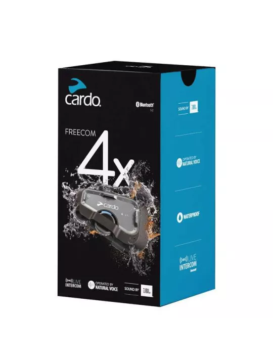 Intercom Bluetooth Cardo Freecom 4X Solo - Cardo