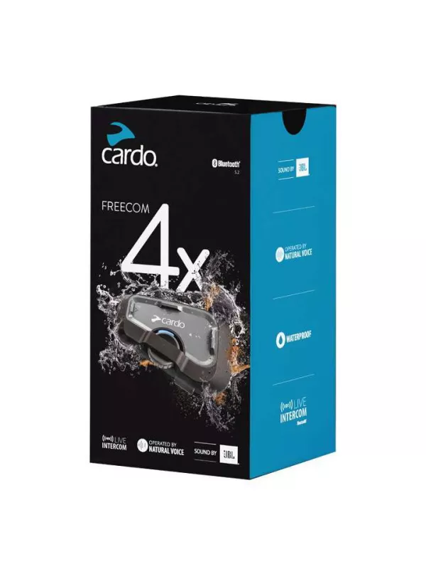 Intercom Bluetooth Cardo Freecom 4X Solo - Cardo