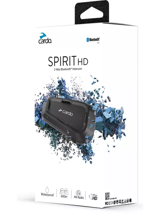 Intercom Bluetooth Cardo Spirit Hd Single - Cardo
