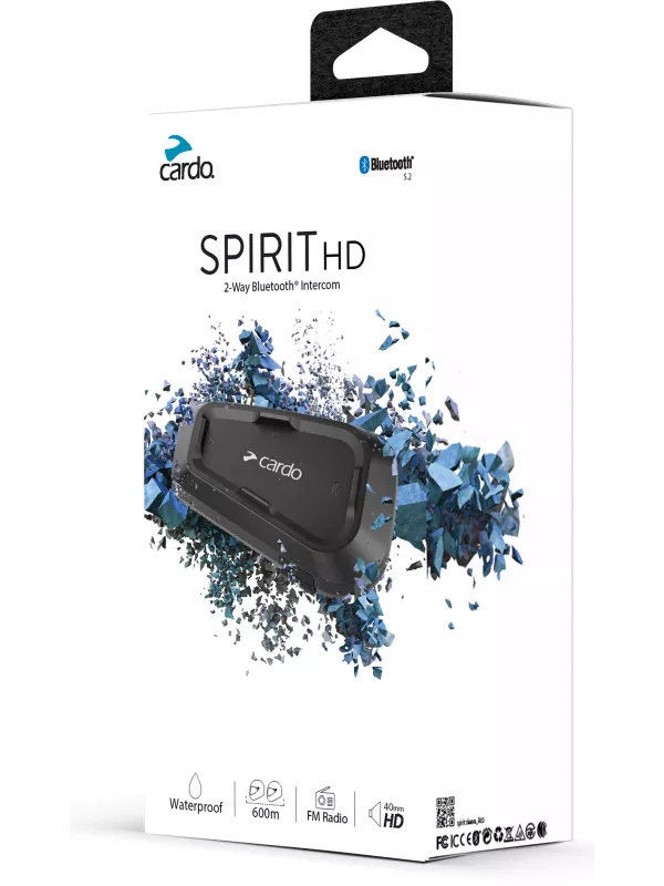Intercom Bluetooth Cardo Spirit Hd Single - Cardo