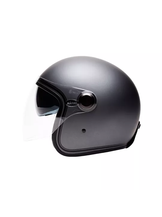 Boreal Matt Grey Open Face Helmet - Marko