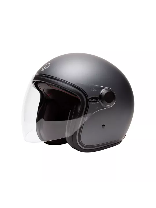 Boreal Matt Grey Open Face Helmet - Marko