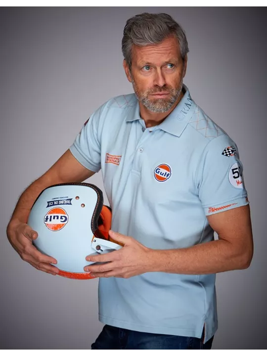 Casque Jet Oil Racing Gulf - Fh
