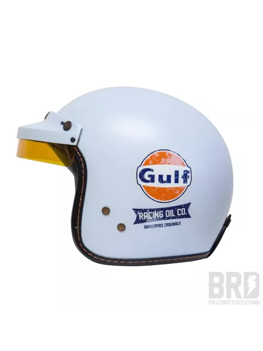 Casque Jet Oil Racing Gulf - Fh