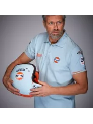 Helm Jet Oil Racing Gulf - Fh