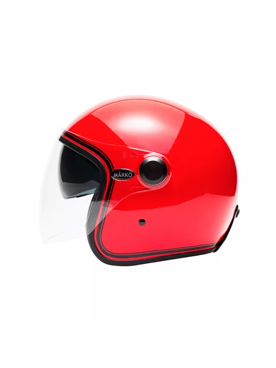 Marko Boreal Helm Rot Mit Streifen