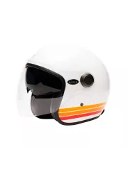 Marko bandas BOREAL casco blanco naranja "