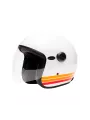 Marko bandas BOREAL casco blanco naranja "