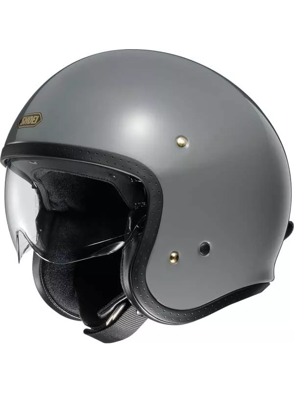 J.O Grey Open Face Helmet - Shoei