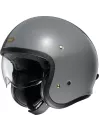 J.O Grey Open Face Helmet - Shoei