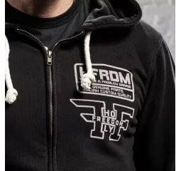 Fullzip - Black Sweatshirt - Holy Freedom