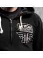 Sweatshirt Fullzip - Black - Holy Freedom