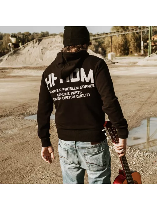 Fullzip - Black Sweatshirt - Holy Freedom