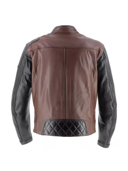 Blouson Johnson Cuir Rag - Helstons
