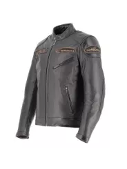 Blouson Trevor Cuir Rag - Helstons