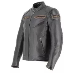 Trevor Leather Rag Jacket - Helstons